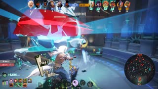 Taylor hits a Mega Ult